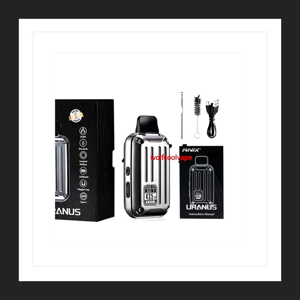 Wolfcoolvape ANIX Uranus Dry H - огляд і ціна Dry Herb Vaping Accessories