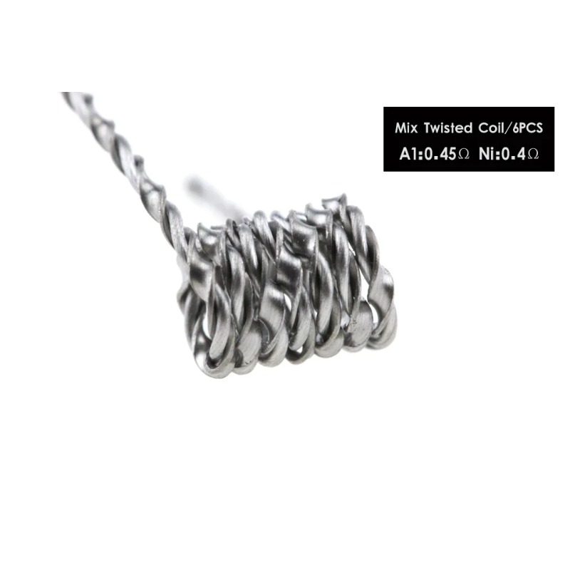 48Pcs/Set 8 in 1 Prebuilt Coil - огляд і ціна Clapton Wire Pre Built